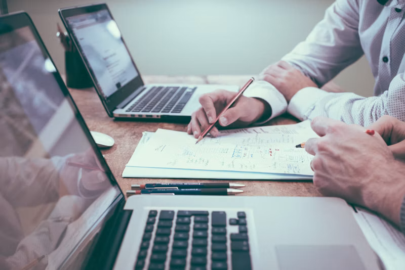 Business documents and professional paperwork